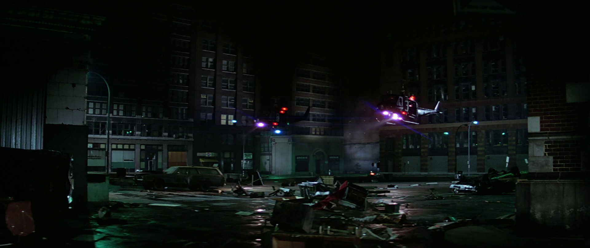Escape from New York (1981) —  shot,  lighting