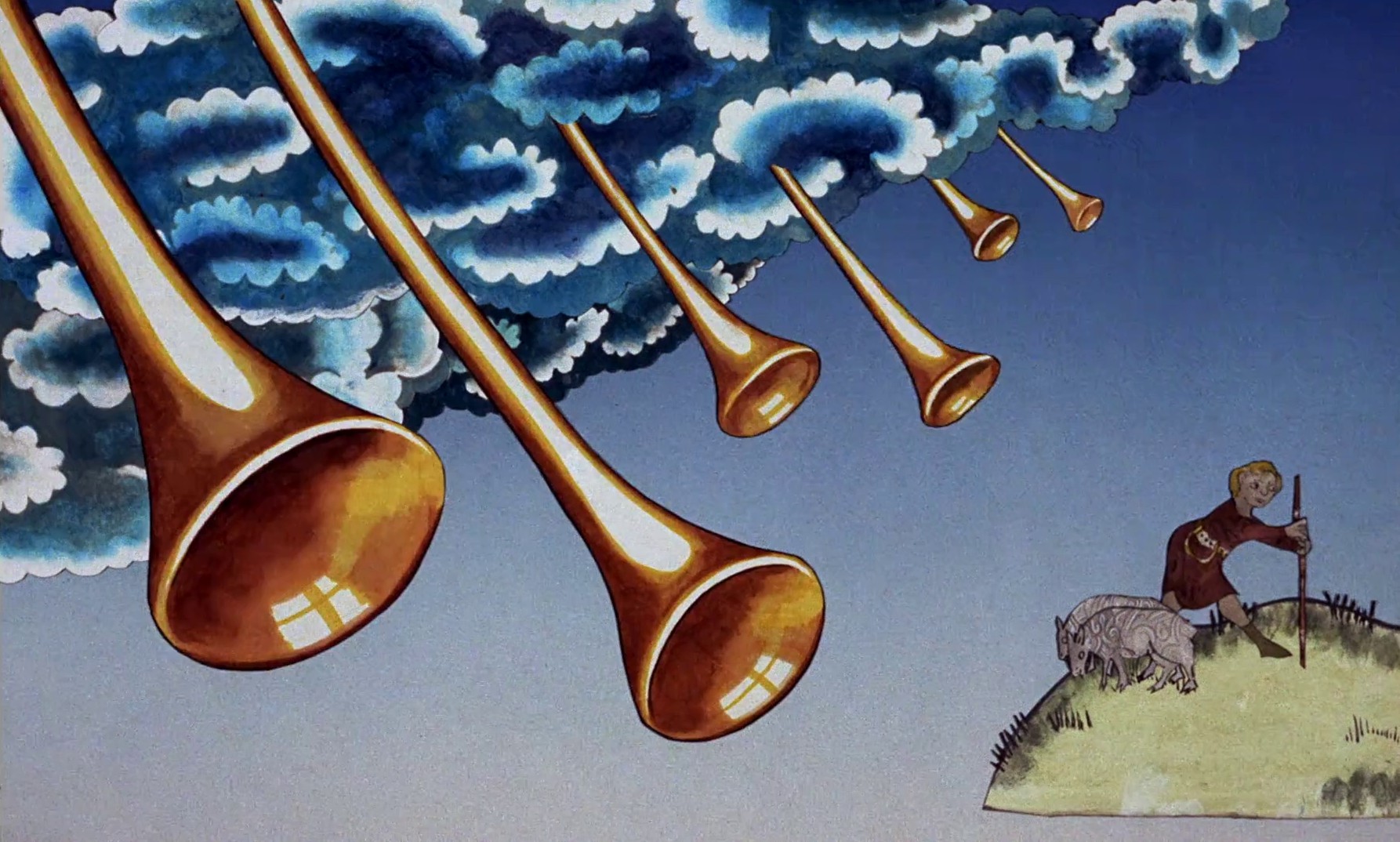 Monty Python and the Holy Grail (1975) —  shot,  lighting