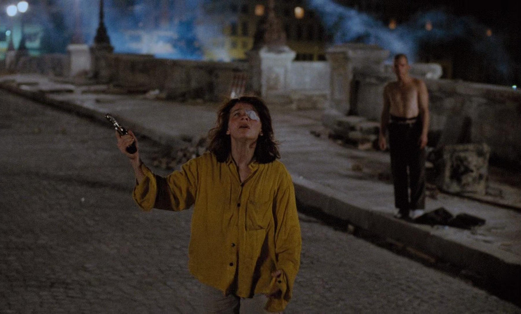 The Lovers on the Bridge (1999) —  shot,  lighting