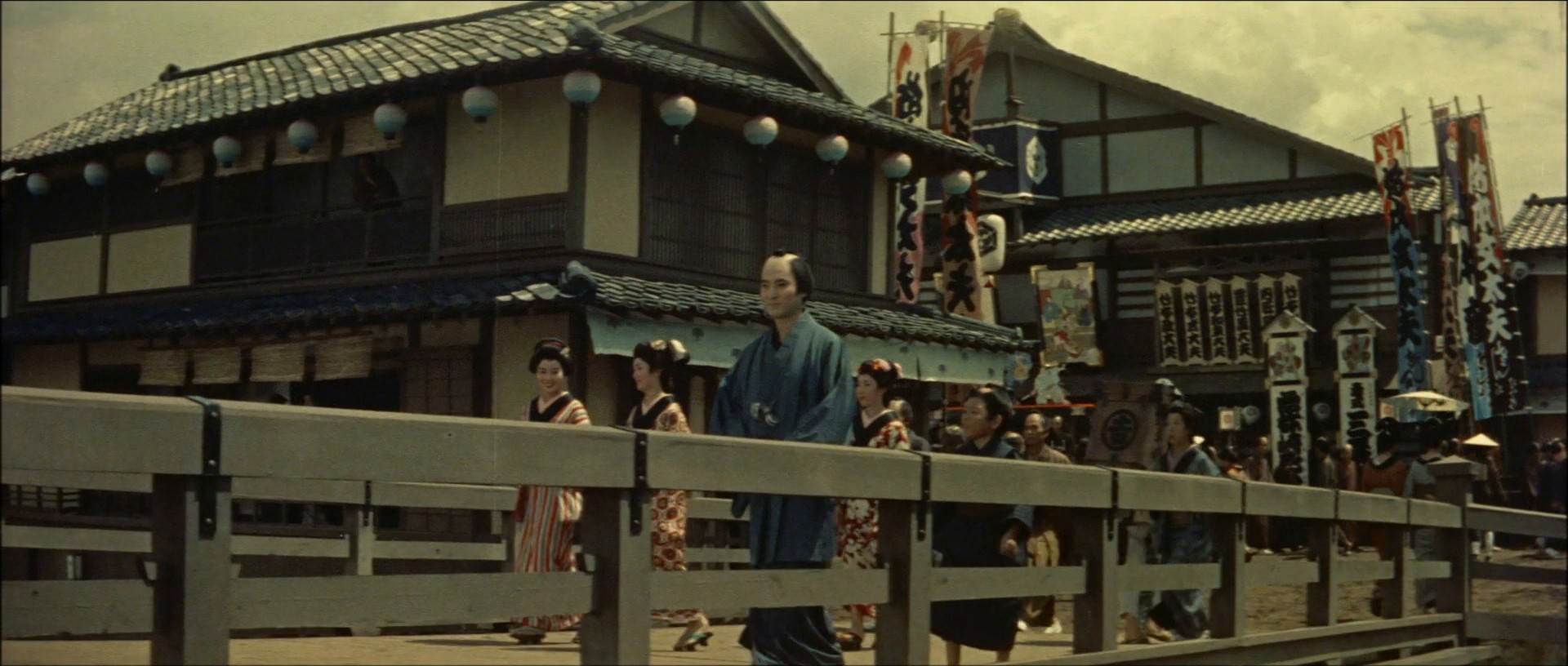 Chikamatsu's Love in Osaka (1959) —  shot,  lighting