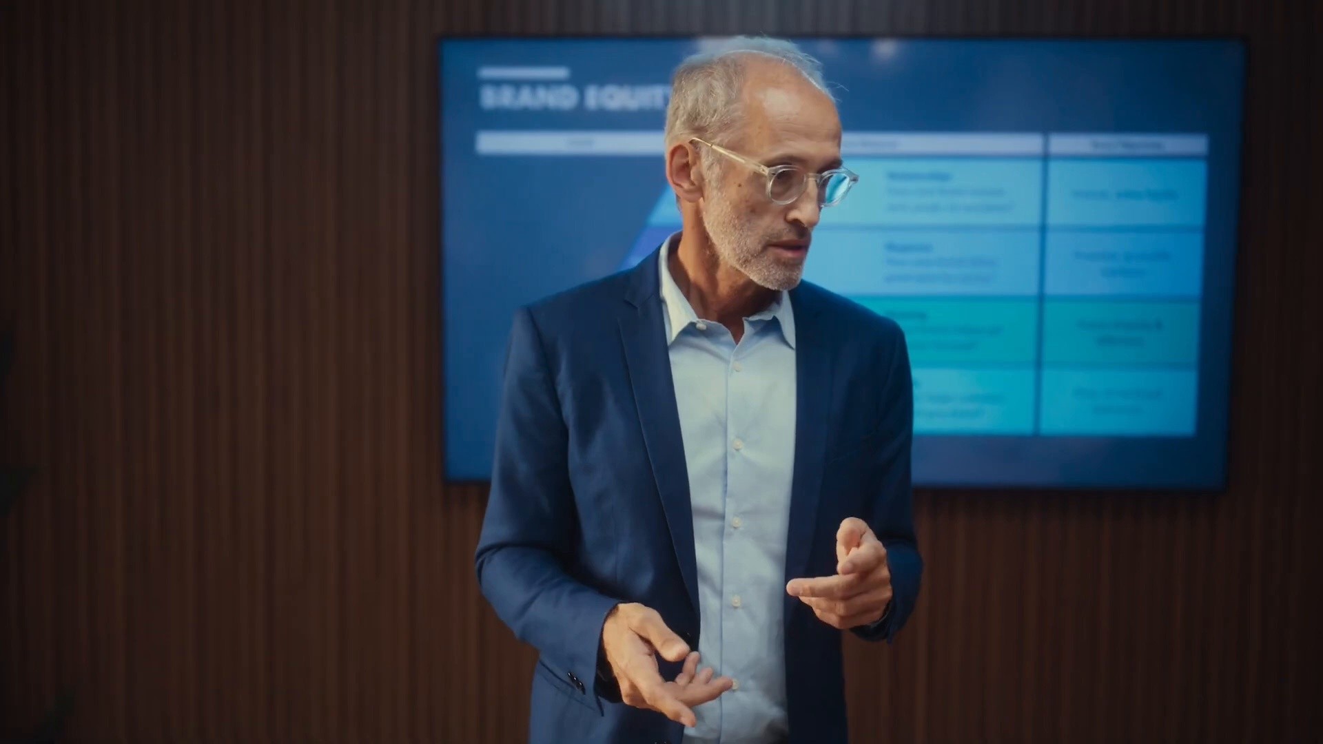 The Serious Strategist | Zoom Coffee (2025) —  shot,  lighting