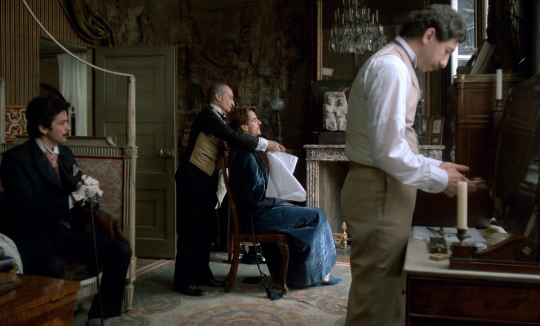 Swann in Love (1984) —  shot,  lighting