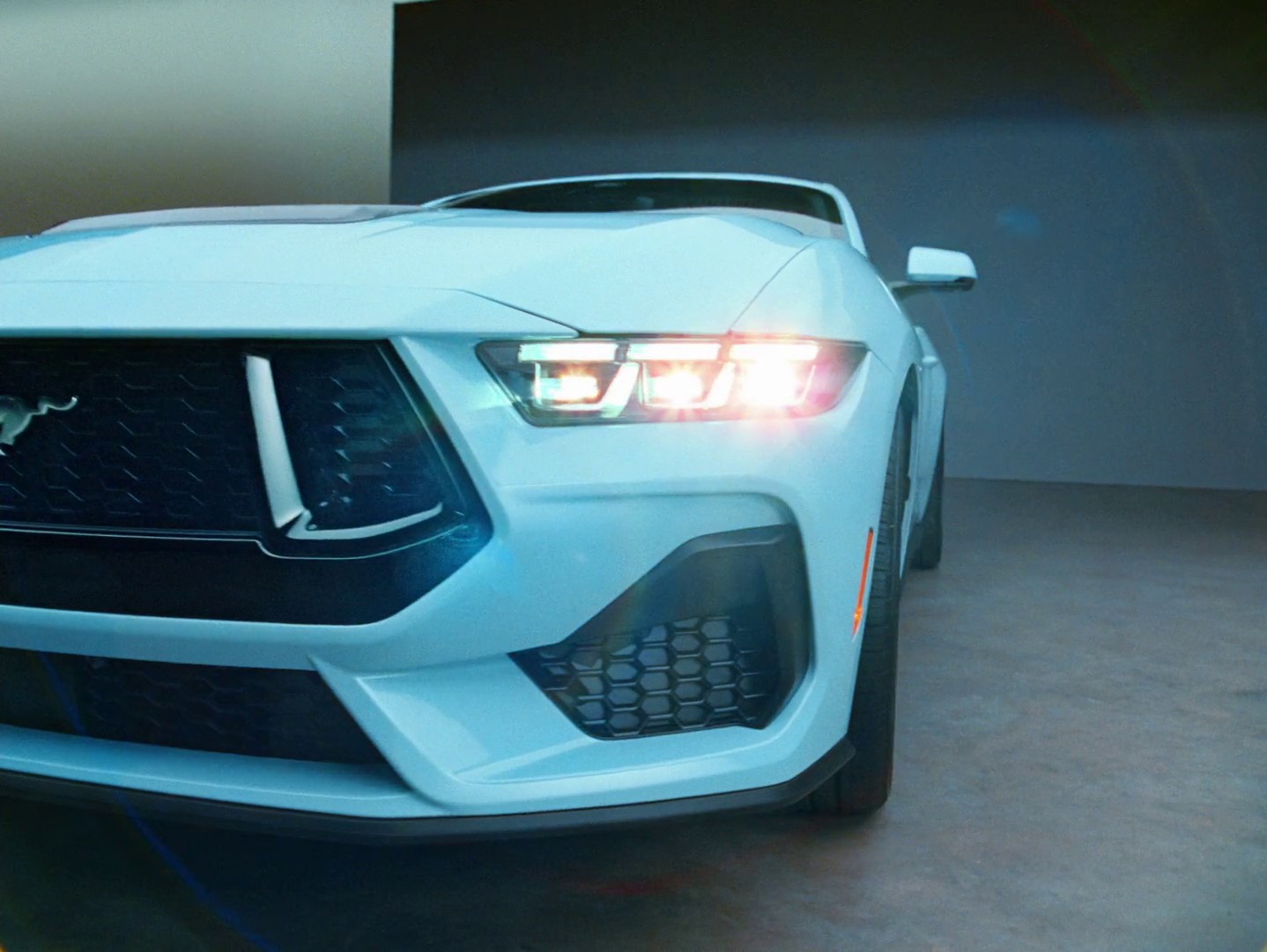 Ford "Sydney Sweeney x Mustang GT" (2024) —  shot,  lighting