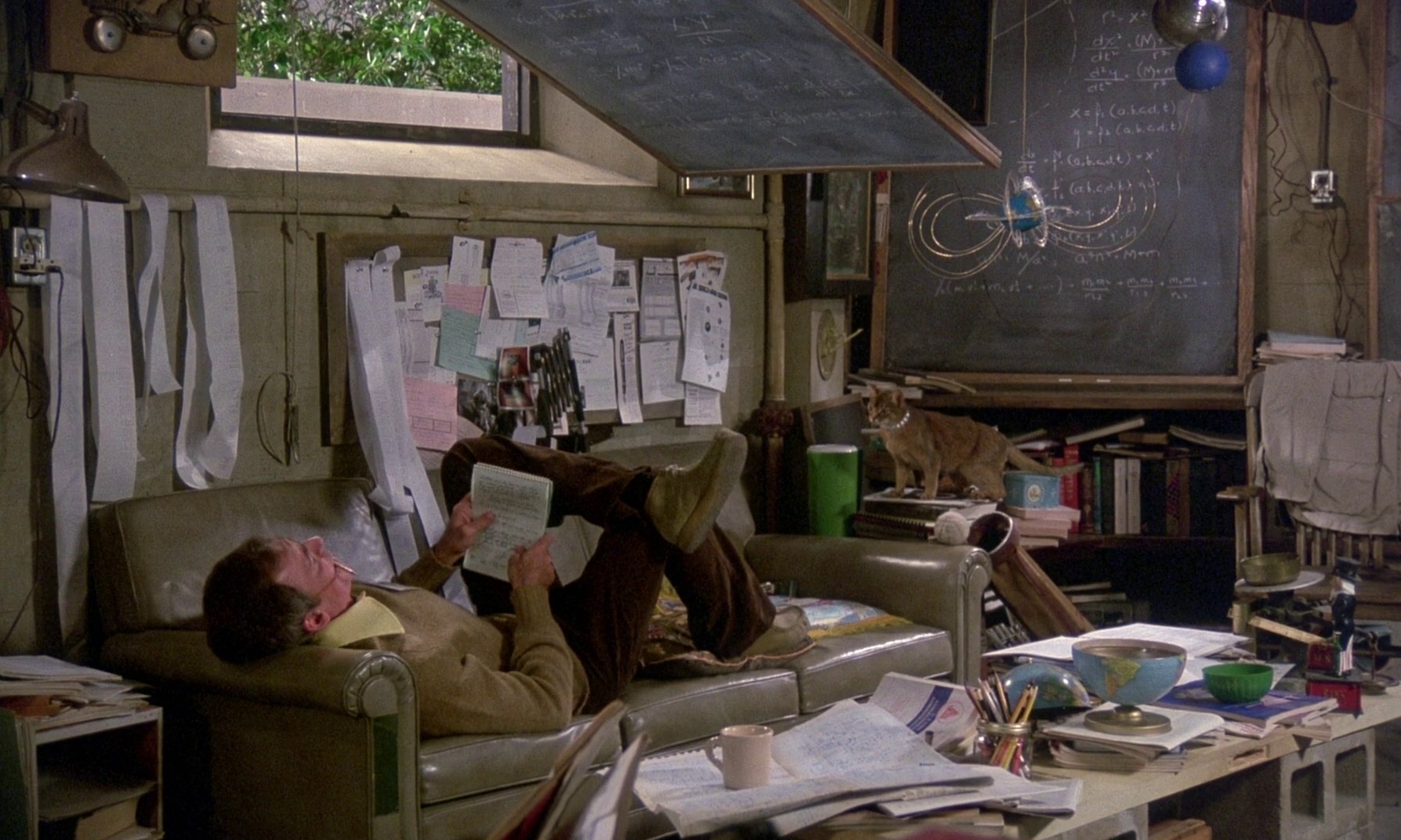 The Cat from Outer Space (1978) —  shot,  lighting