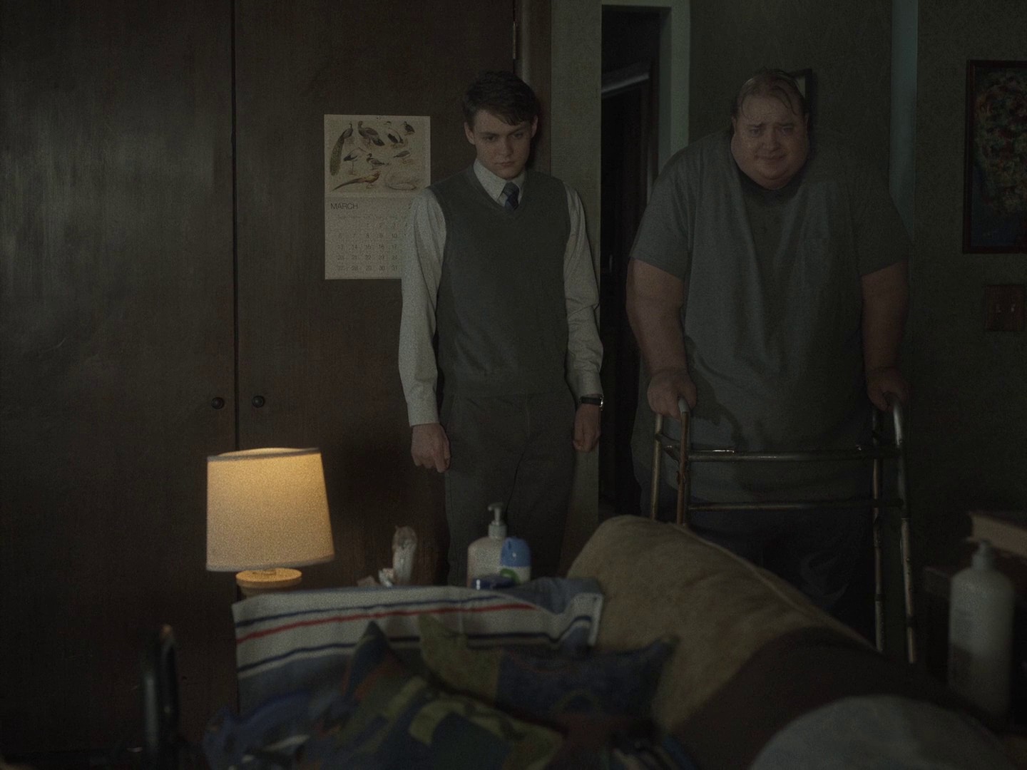 The Whale (2023) —  shot,  lighting