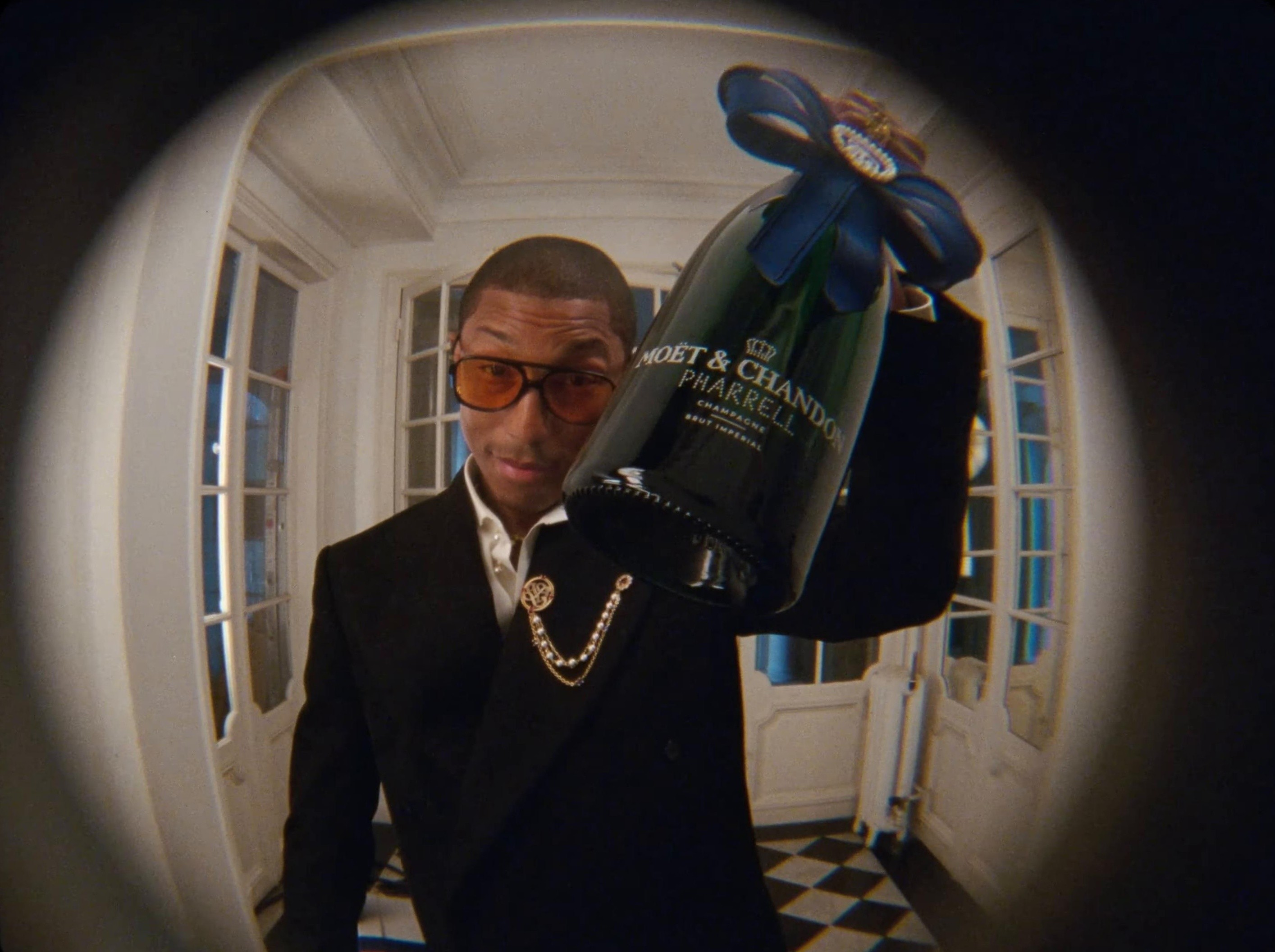 Let us celebrate you: Moët & Chandon x Pharrell Williams - Main film (2025) —  shot,  lighting