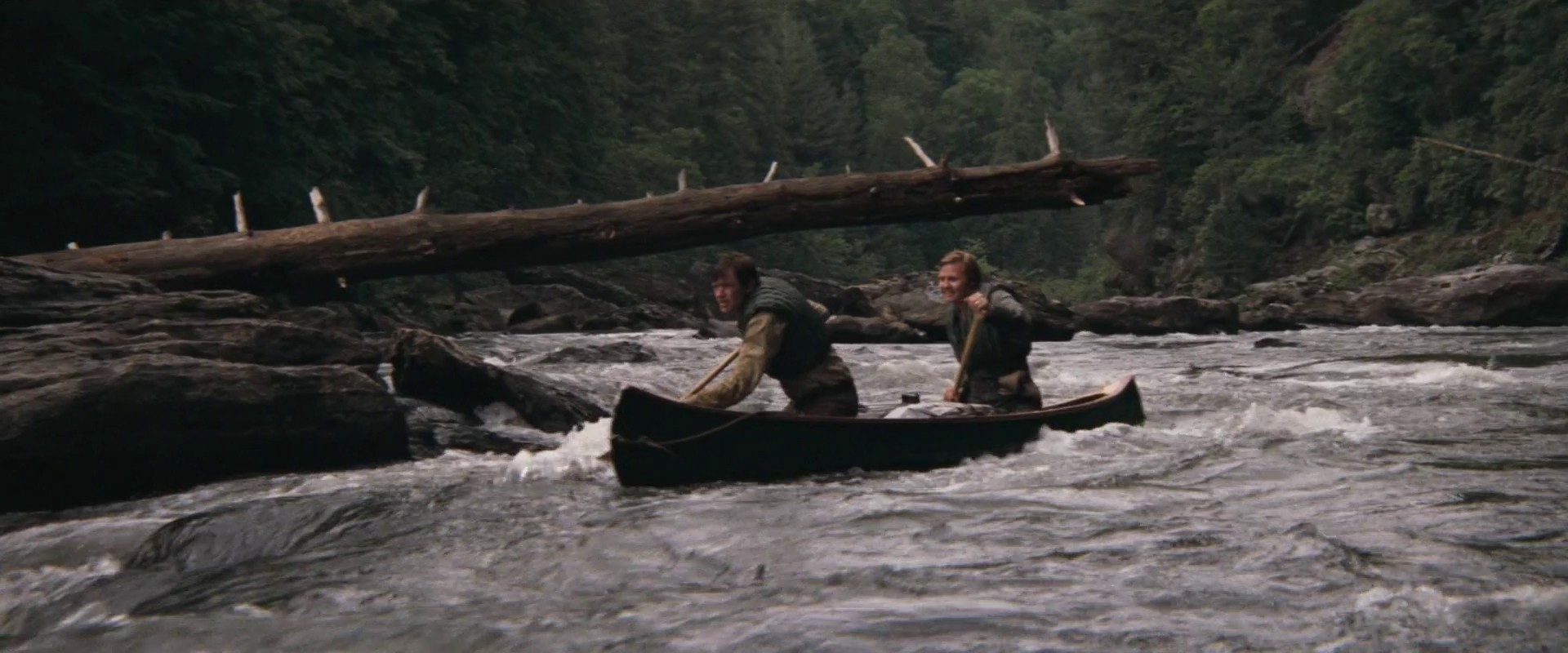 Deliverance (1972) —  shot,  lighting