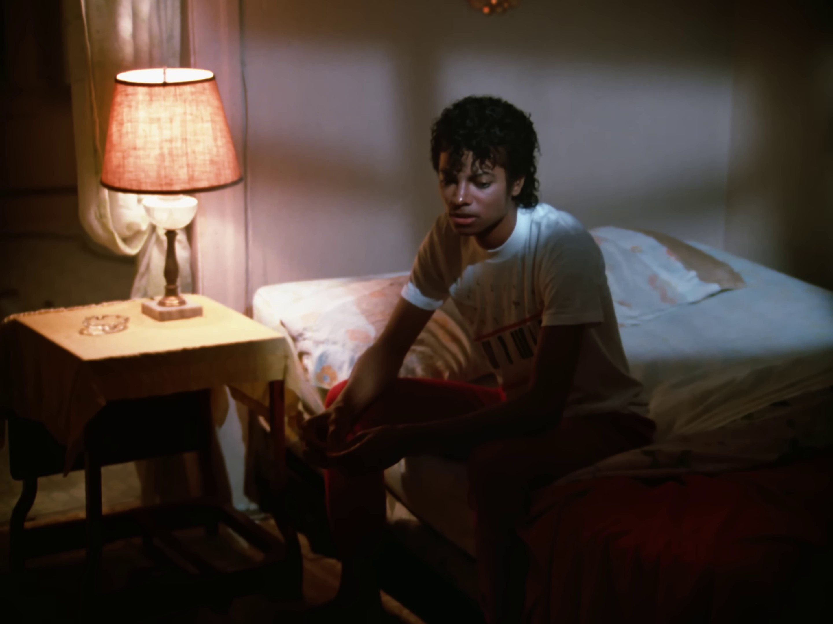 Beat it (1982) —  shot,  lighting