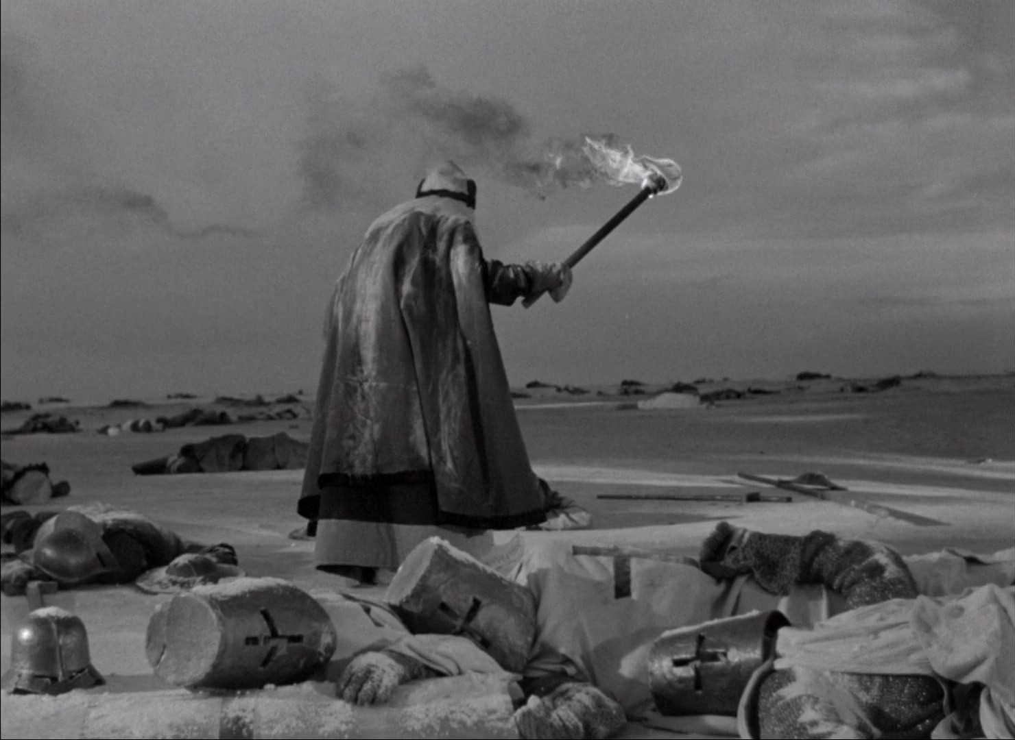 Alexander Nevsky (1950) —  shot,  lighting