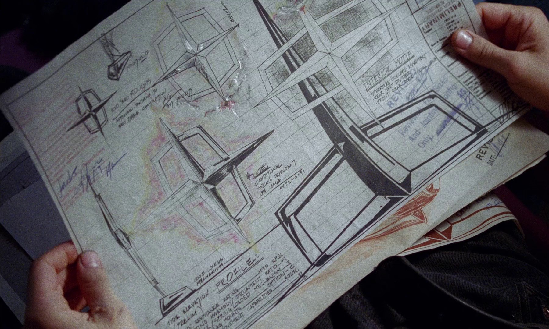 Crash (1996) —  shot,  lighting