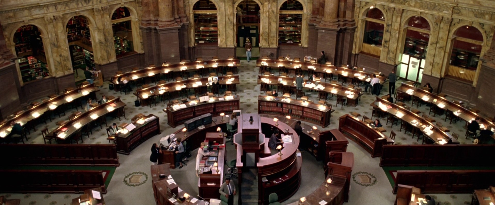 National Treasure (2004) —  shot,  lighting