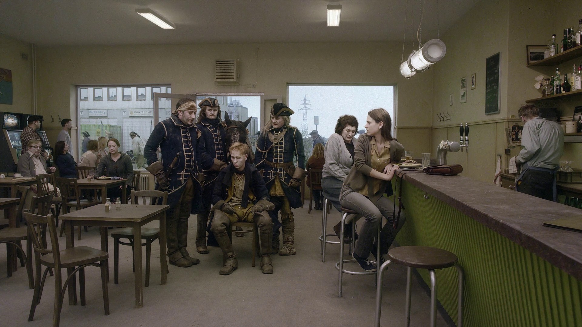 A Pigeon Sat on a Branch Reflecting on Existence (2014) —  shot,  lighting