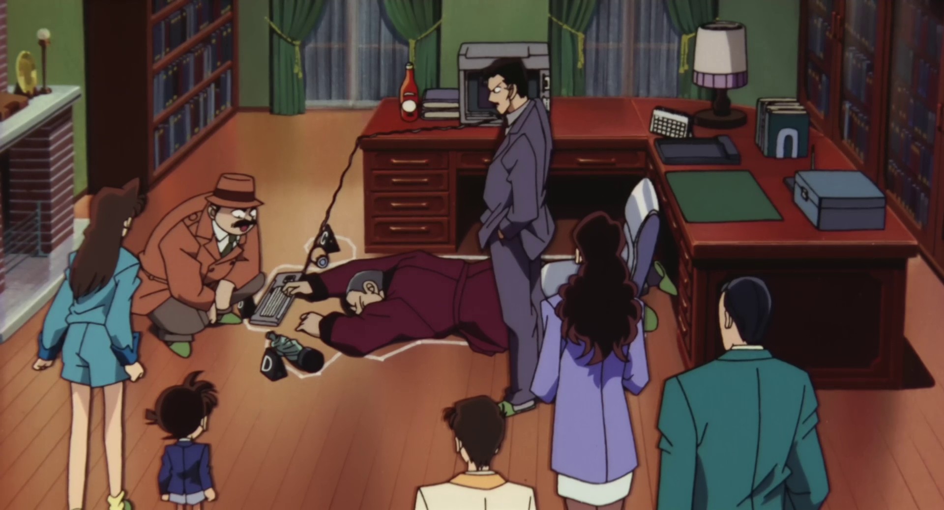 Detective Conan: The Time Bombed Skyscraper (1997) —  shot,  lighting