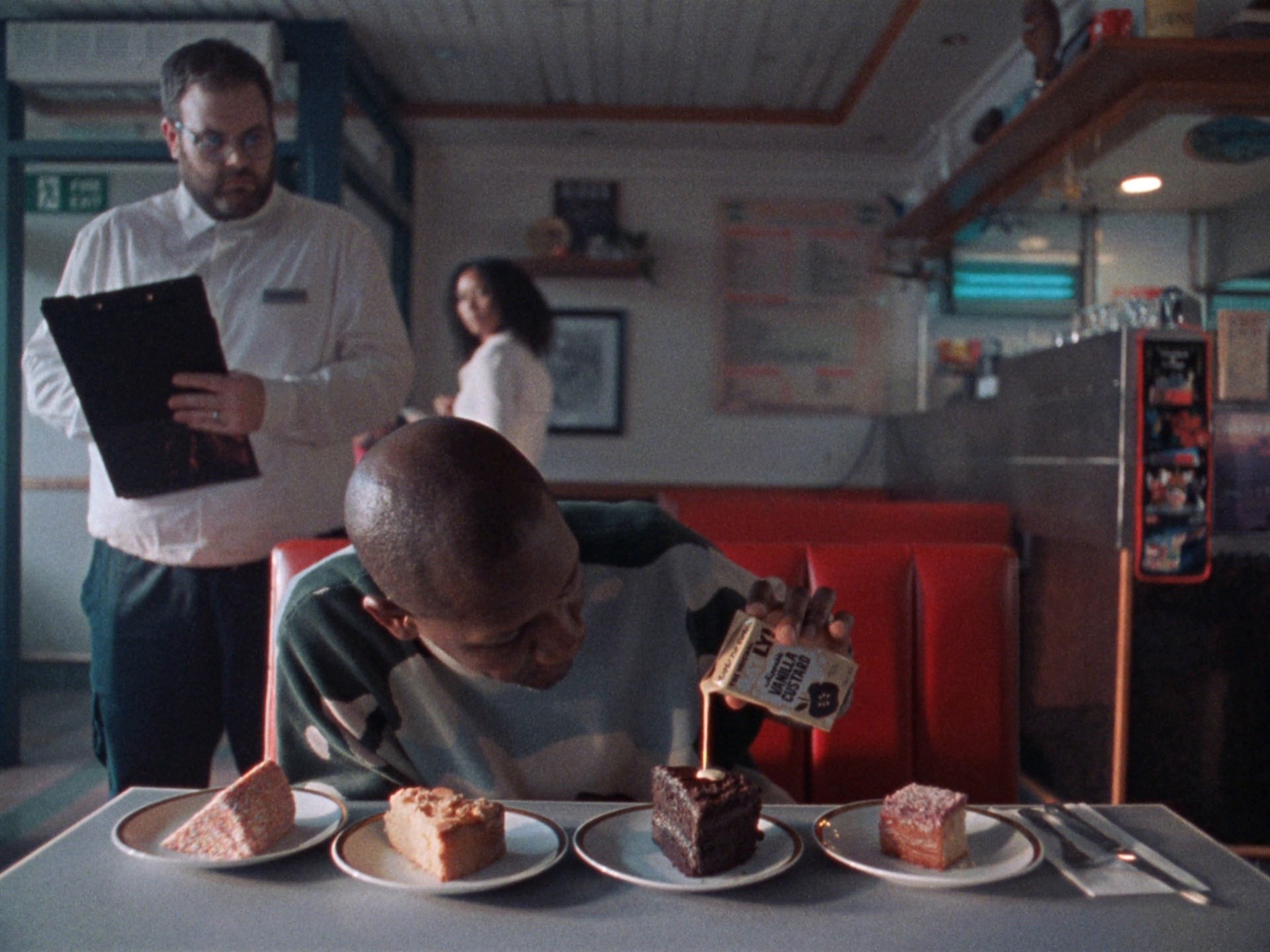 OATLY CUSTARD BY GIGGS - CUSTARD TESTING (2024) —  shot,  lighting