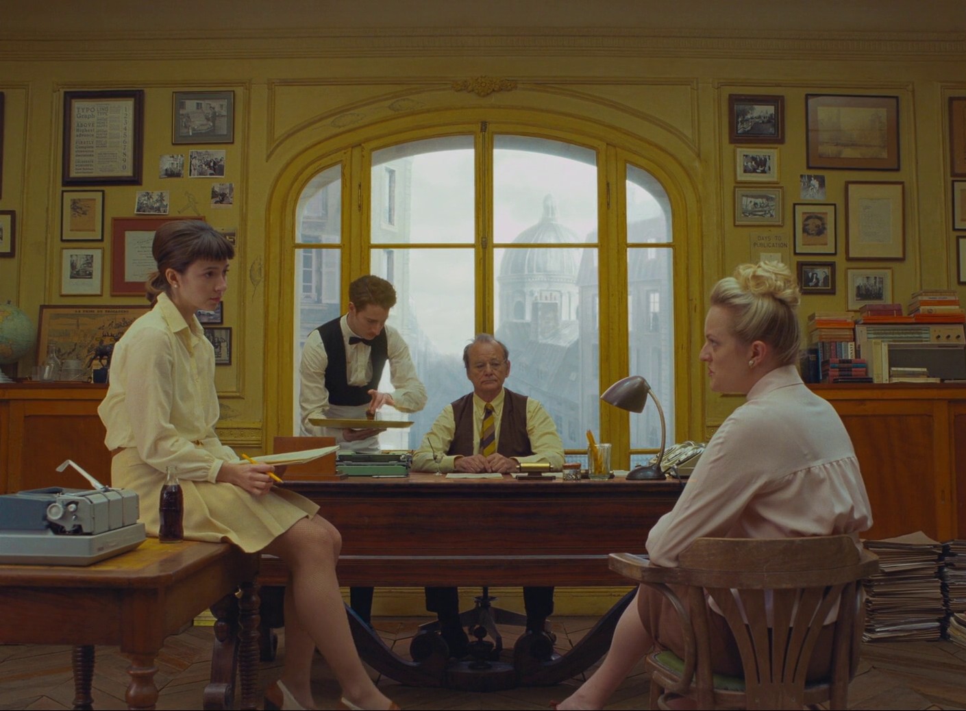 The French Dispatch (2021) —  shot,  lighting