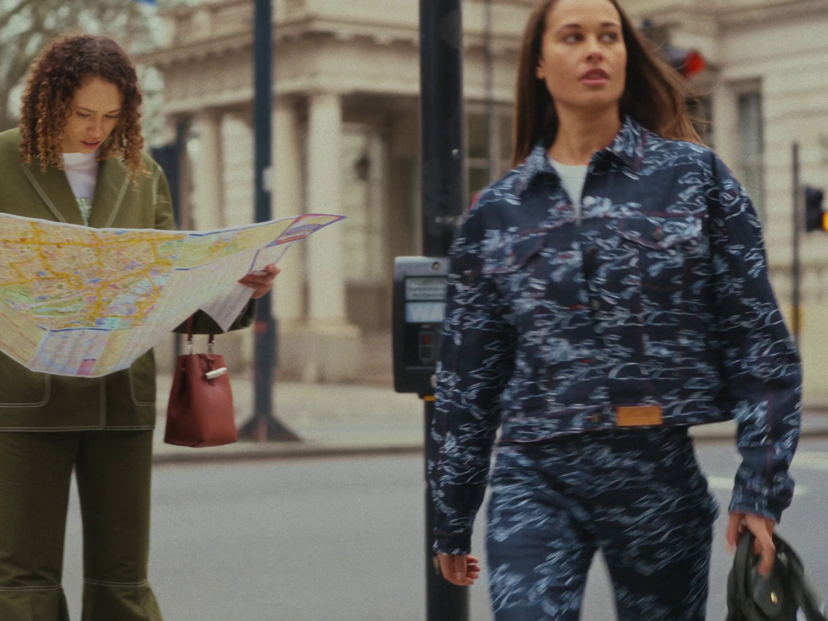 Longchamp x Harrods Campaign (2024) —  shot,  lighting