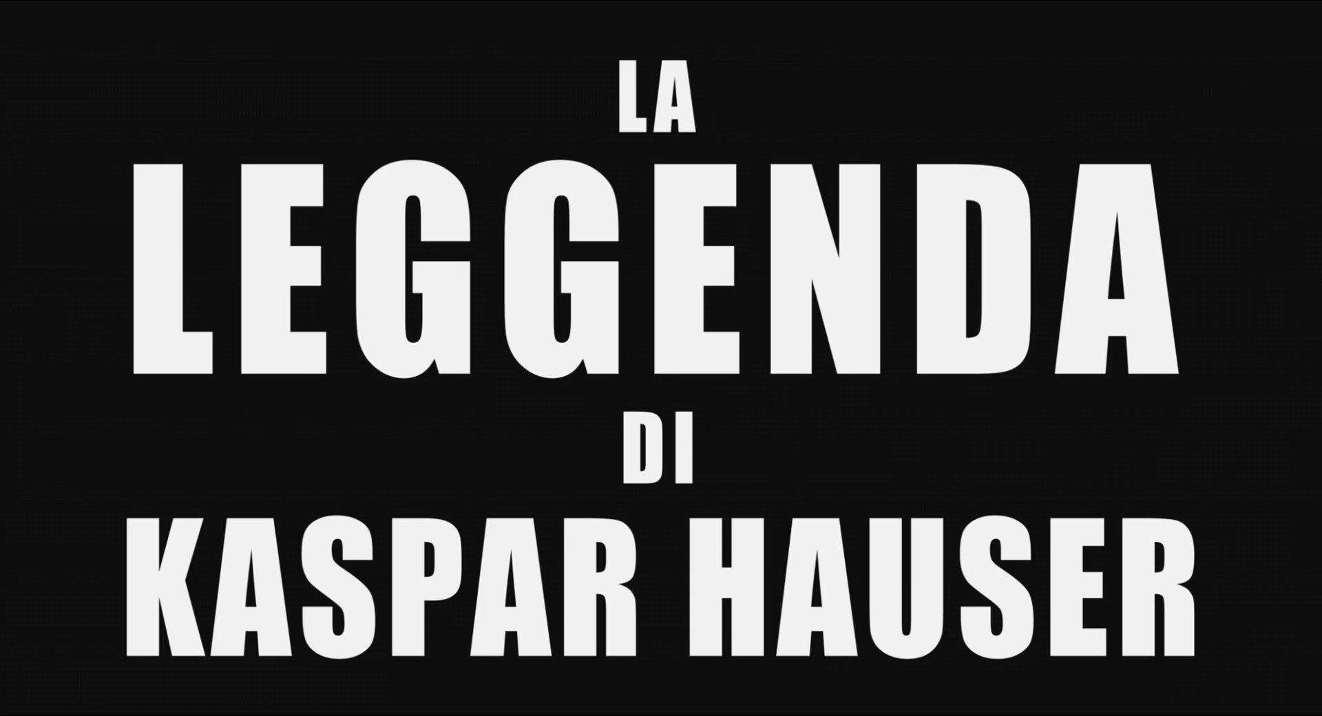 The Legend of Kaspar Hauser (2012) —  shot,  lighting