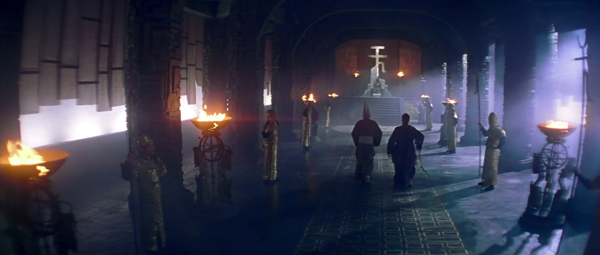 The Storm Riders (1998) —  shot,  lighting