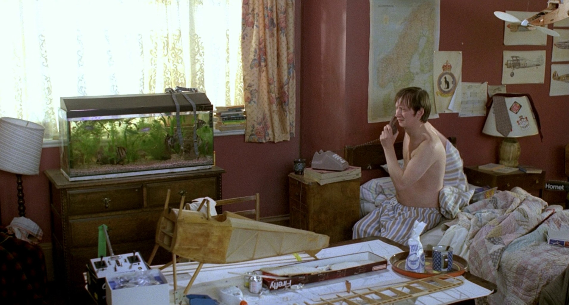 Britannia Hospital (1982) —  shot,  lighting