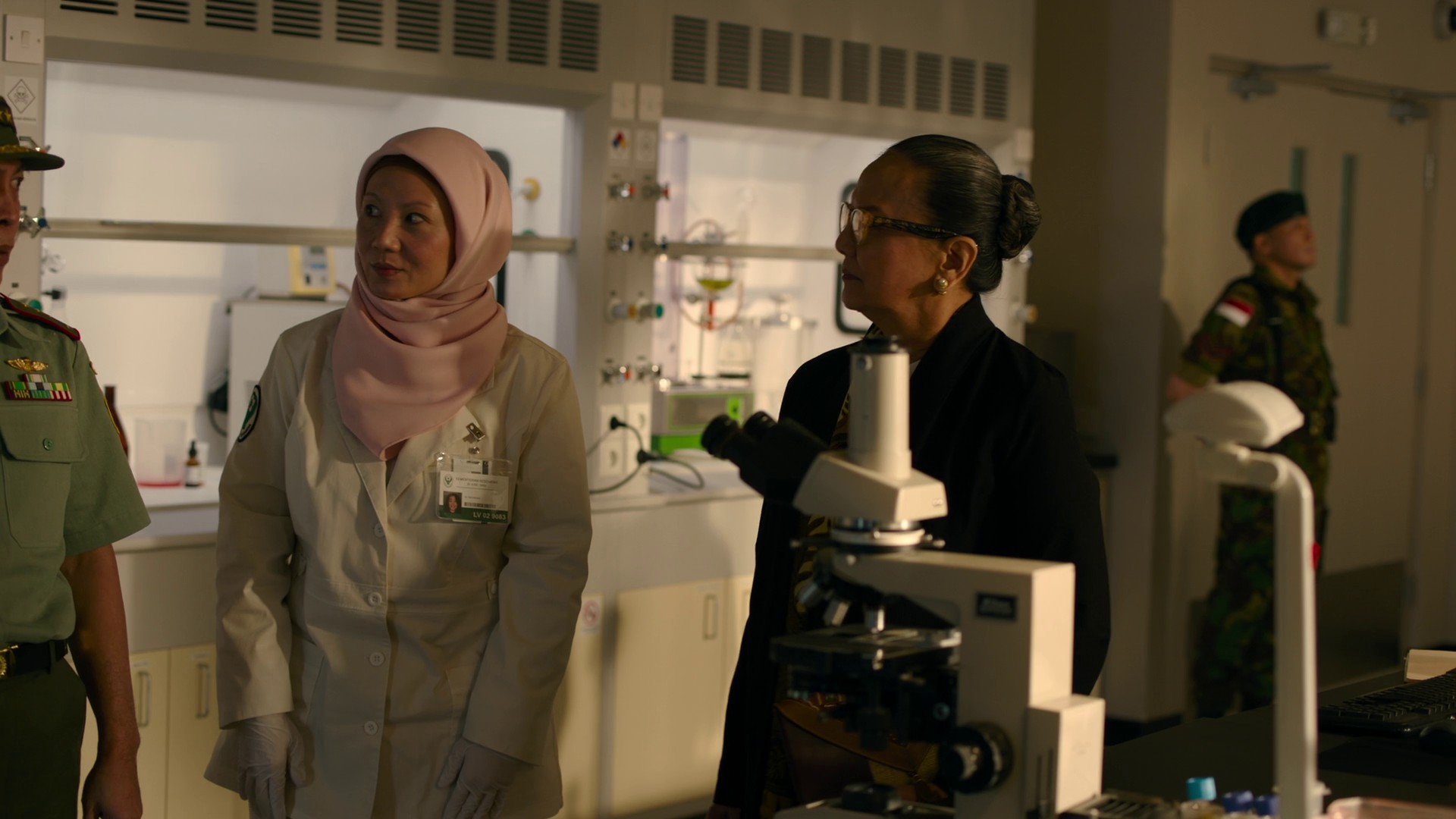 Infected (2023) —  shot,  lighting