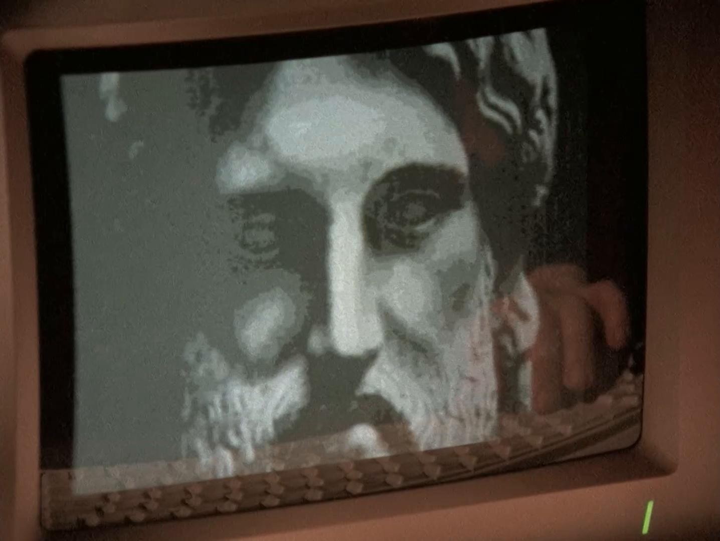 Mathématique ou L'empire des signes (1990) —  shot,  lighting