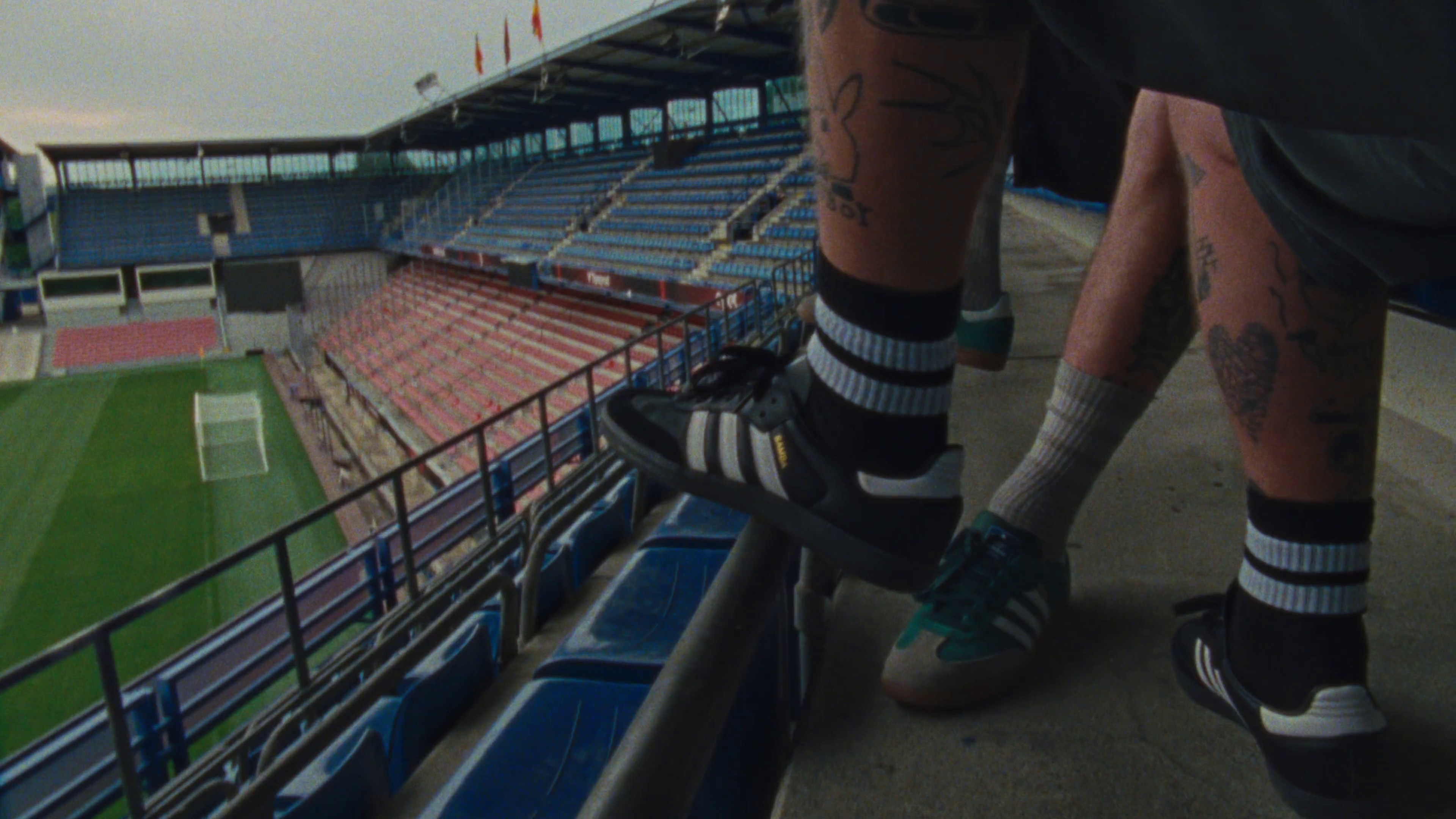 Adidas & Footshop connect subcultures (16mm) (2024) —  shot,  lighting