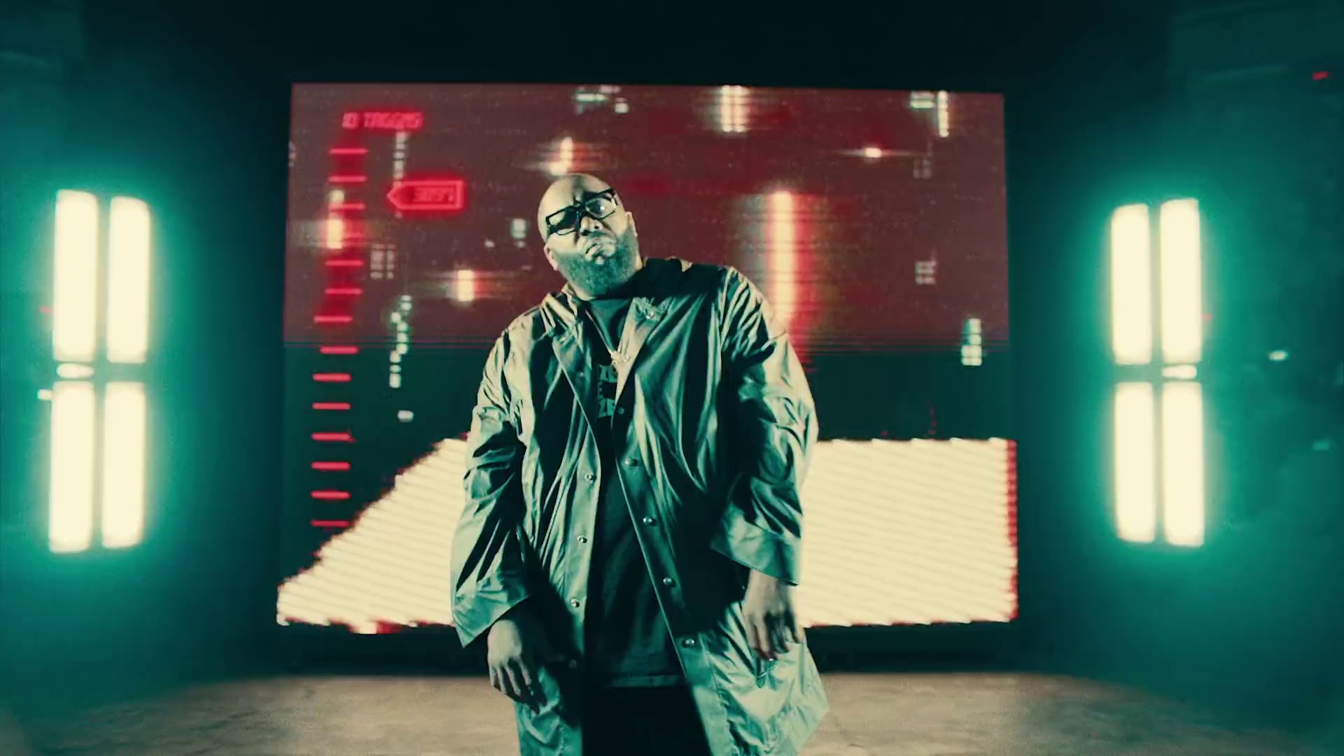 No Save Point by Yankee and the Brave (Run the Jewels) (2020) —  shot,  lighting